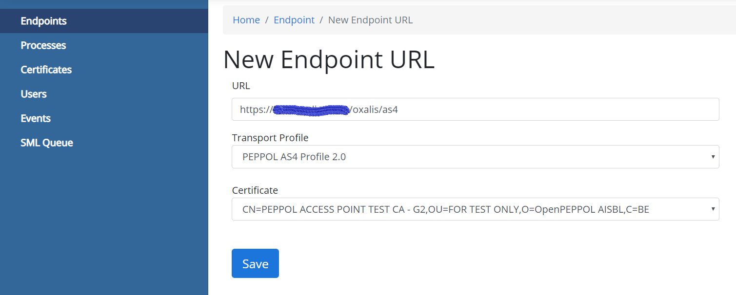 Ошибка проверки доступности endpoint url провайдера